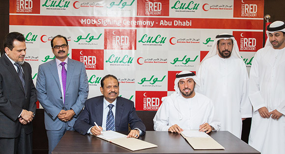 LuLu signs MoU with Emirates Red Crescent to sell charity products