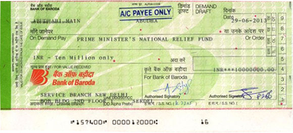 Yusuff Ali M.A. donates generously towards Uttarakhand Flood Relief ...